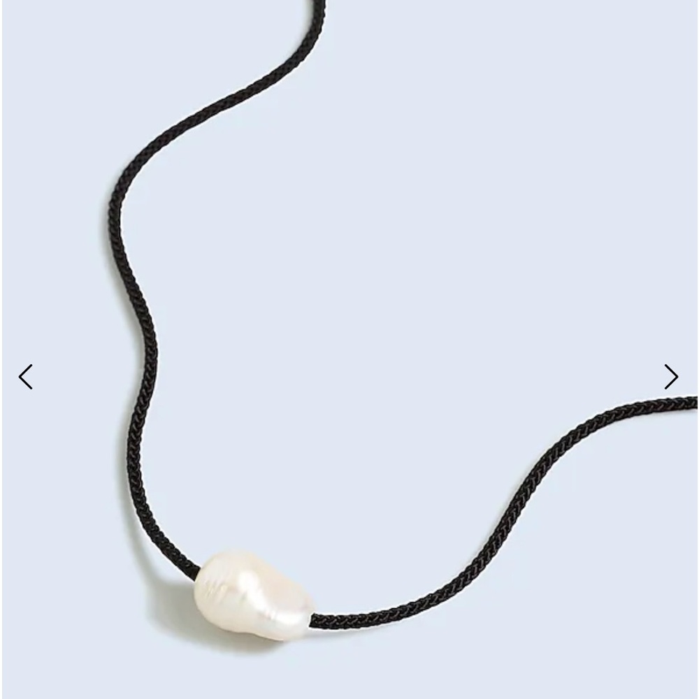 BRAND NEW Madewell Organic Freshwater Pearl Cord Necklace